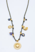Collier en acier inoxydable - NOIR