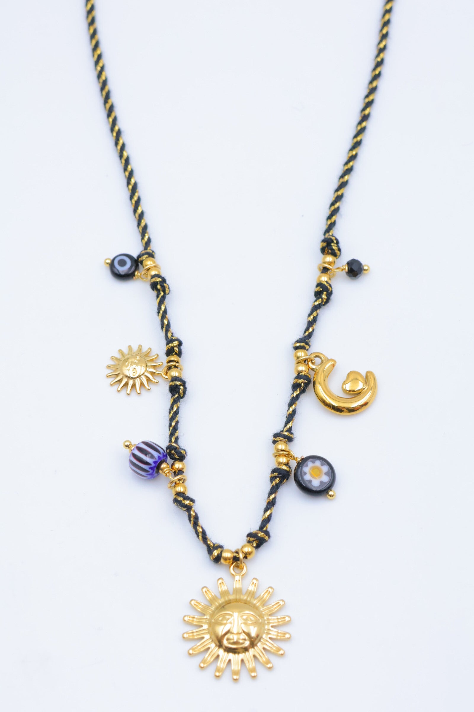 Collier en acier inoxydable - NOIR