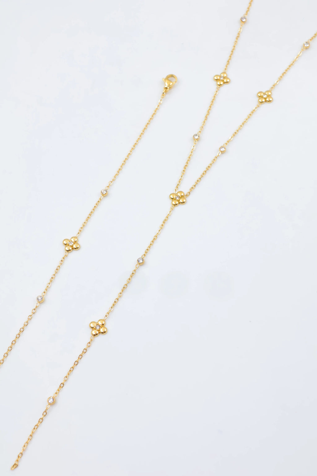 Parure de bijoux en acier inoxydable - DORÉ
