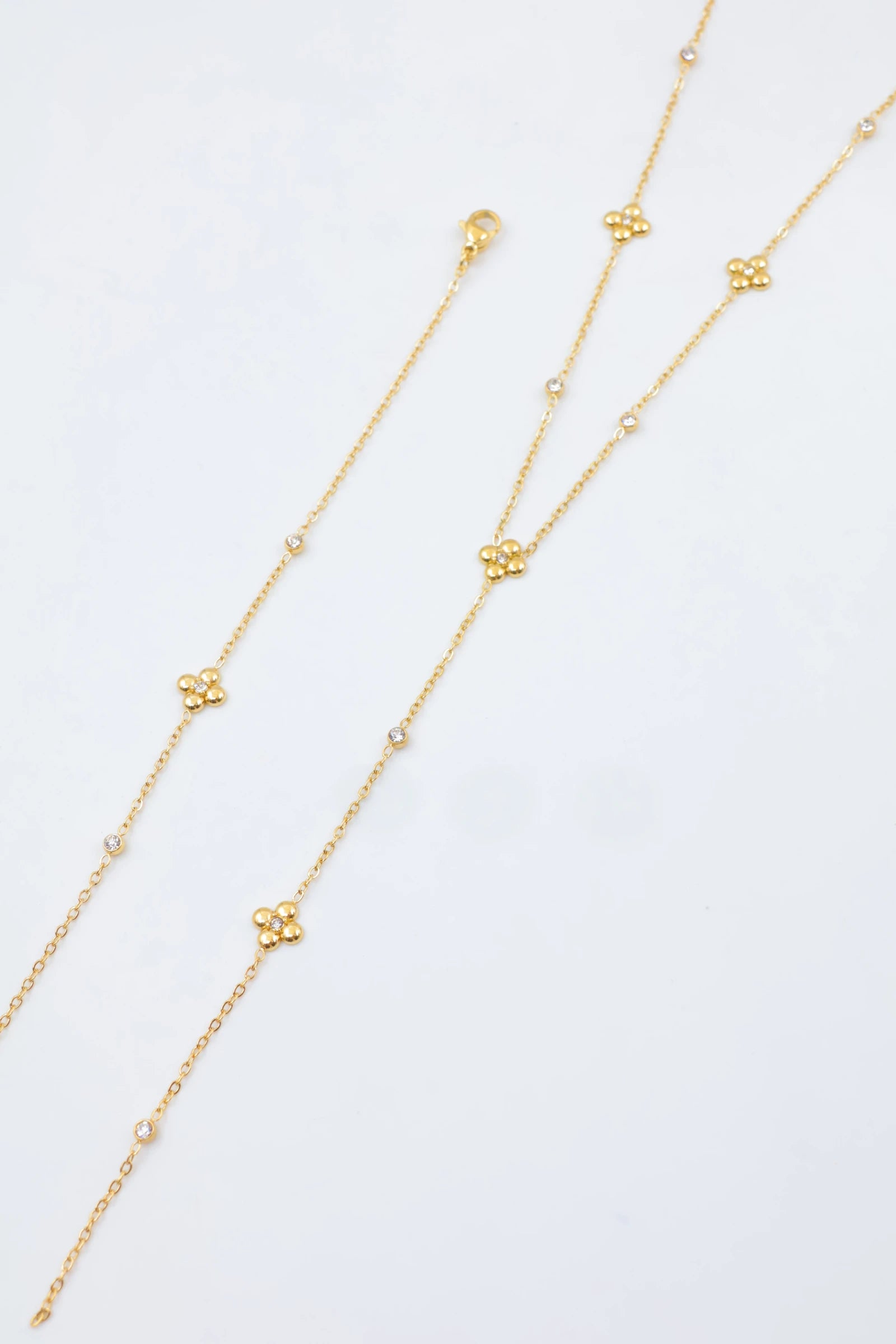 Parure de bijoux en acier inoxydable - DORÉ