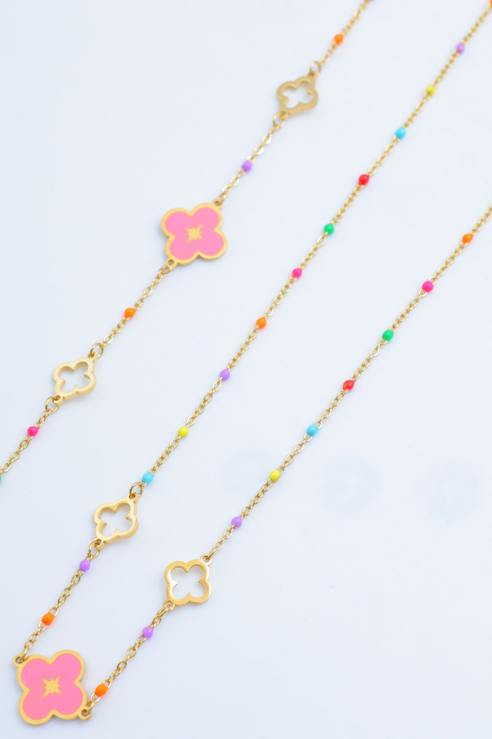 Parure de bijoux en acier inoxydable - MULTICOLORE