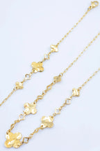 Parure de bijoux en acier inoxydable - DORÉ