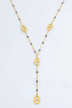 Collier en acier inoxydable - NOIR