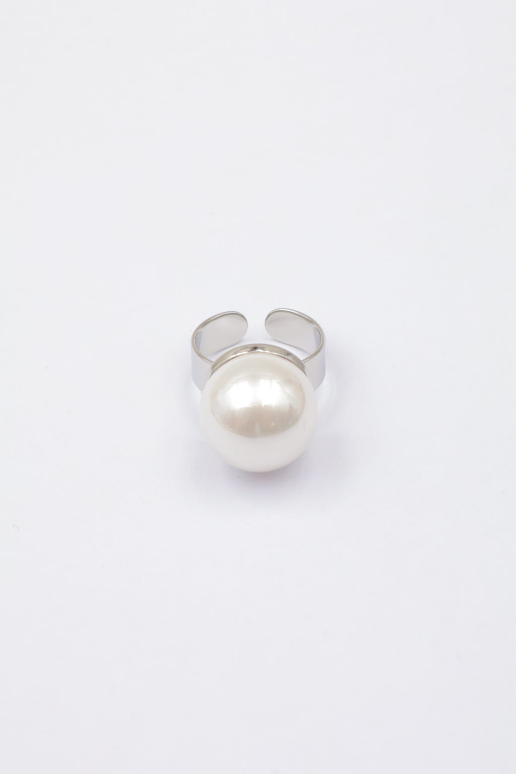 Bague - Acier inoxydable - Ajustable - ARGENT