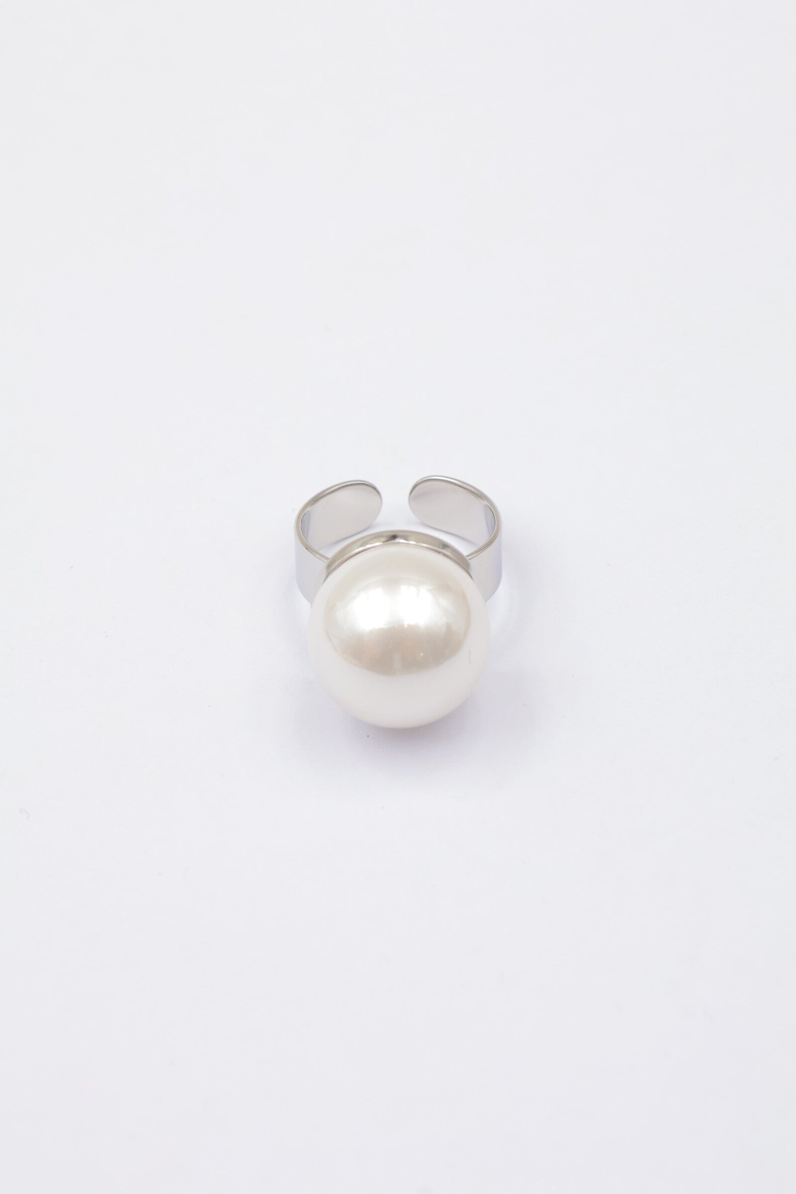Bague - Acier inoxydable - Ajustable - ARGENT