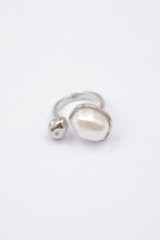 Bague - Acier inoxydable - Ajustable - ARGENT