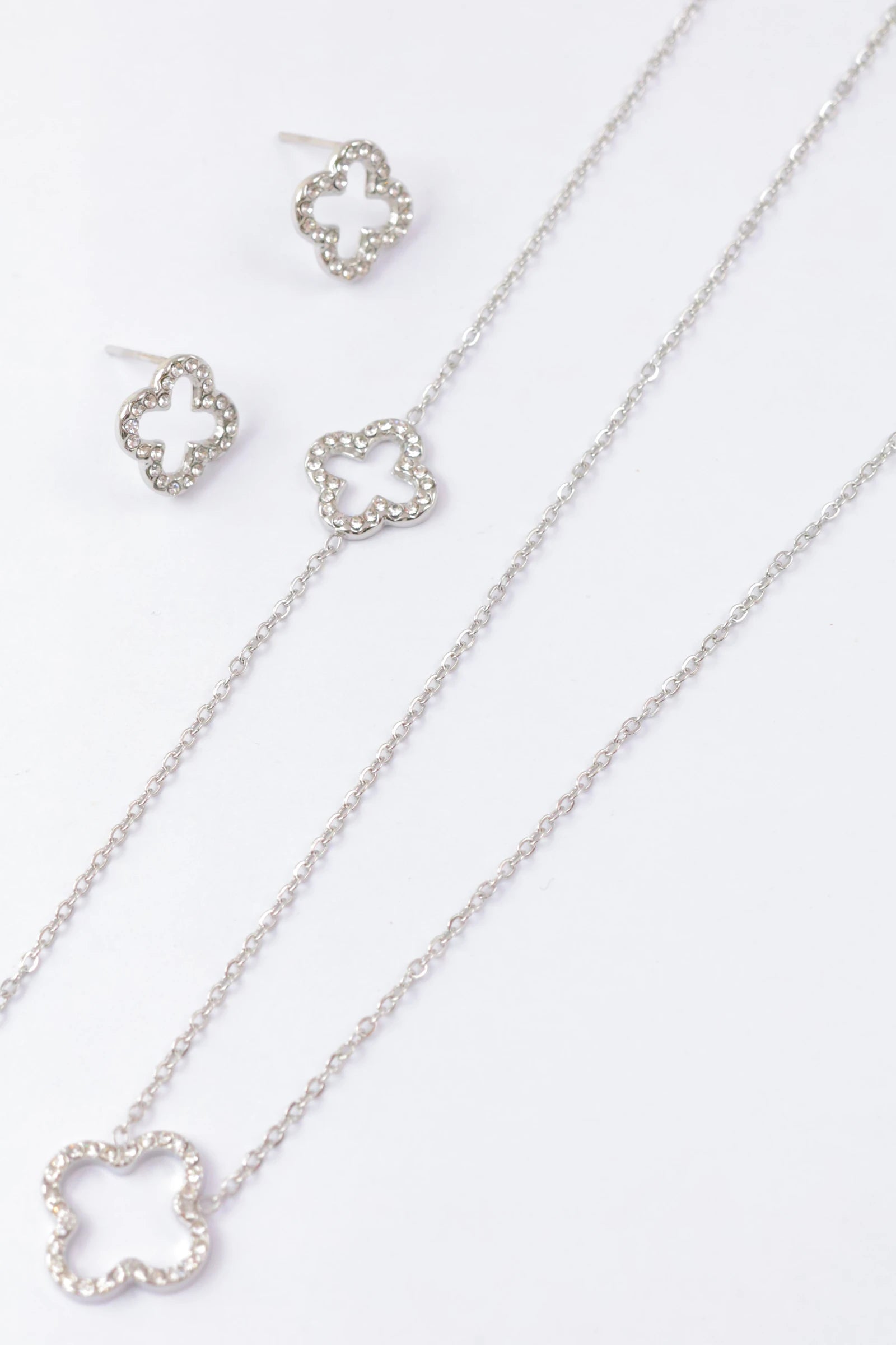 Parure - Acier Inoxydable - ARGENT