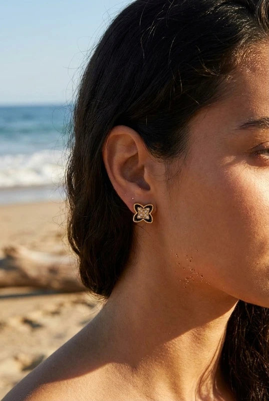 Boucles d’oreilles en acier inoxydable