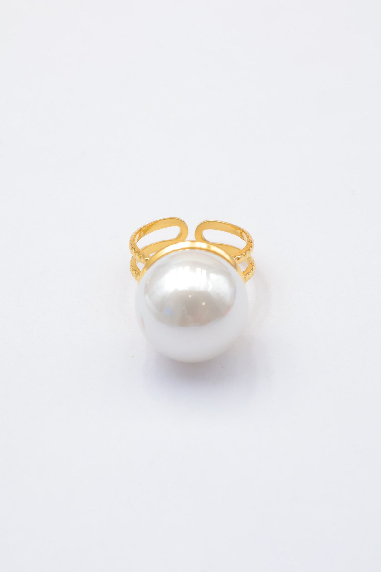 Bague - Acier inoxydable - Ajustable - DORÉ