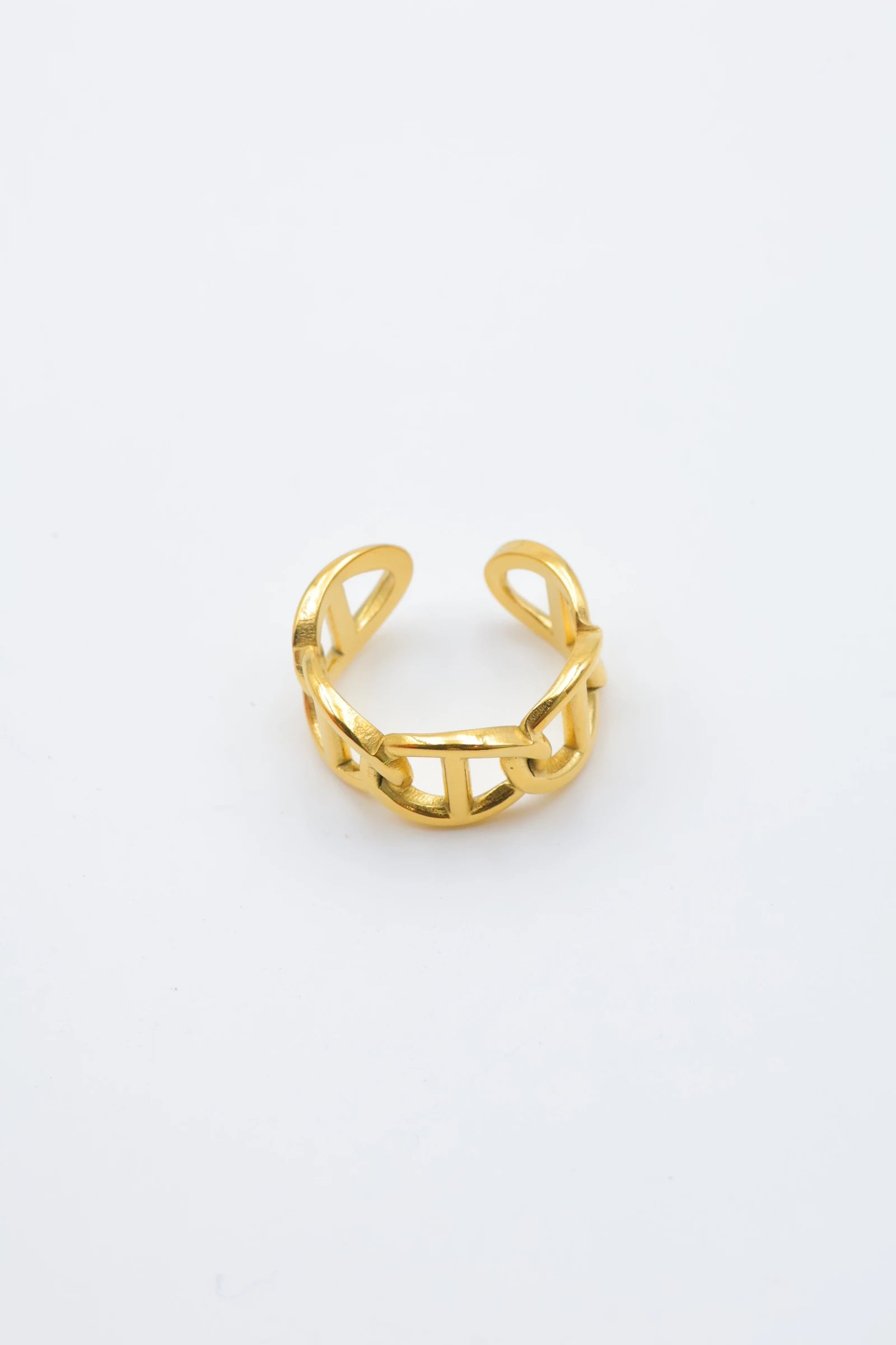 Bague en acier inoxydable ajustable - DORÉ