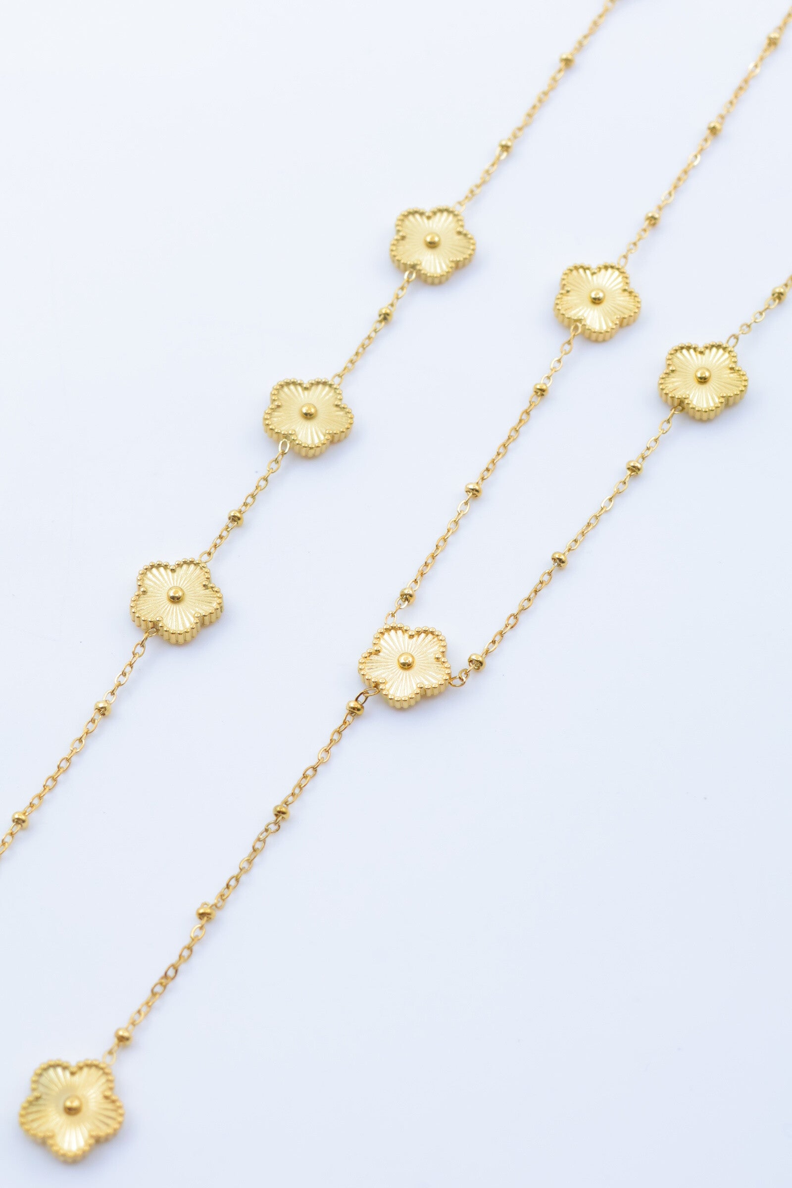 Parure de bijoux en acier inoxydable - DORÉ