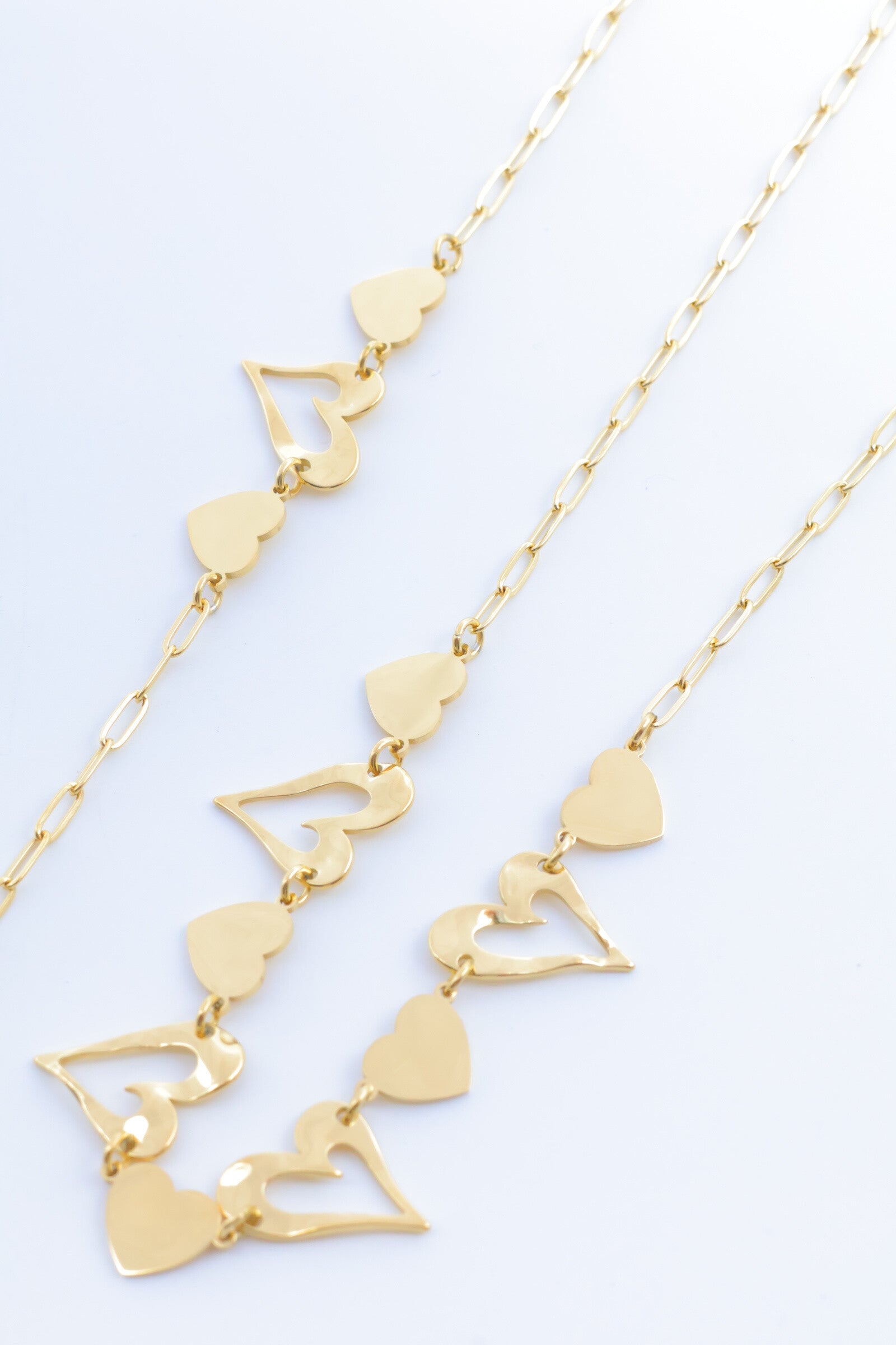Parure de bijoux en acier inoxydable - DORÉ