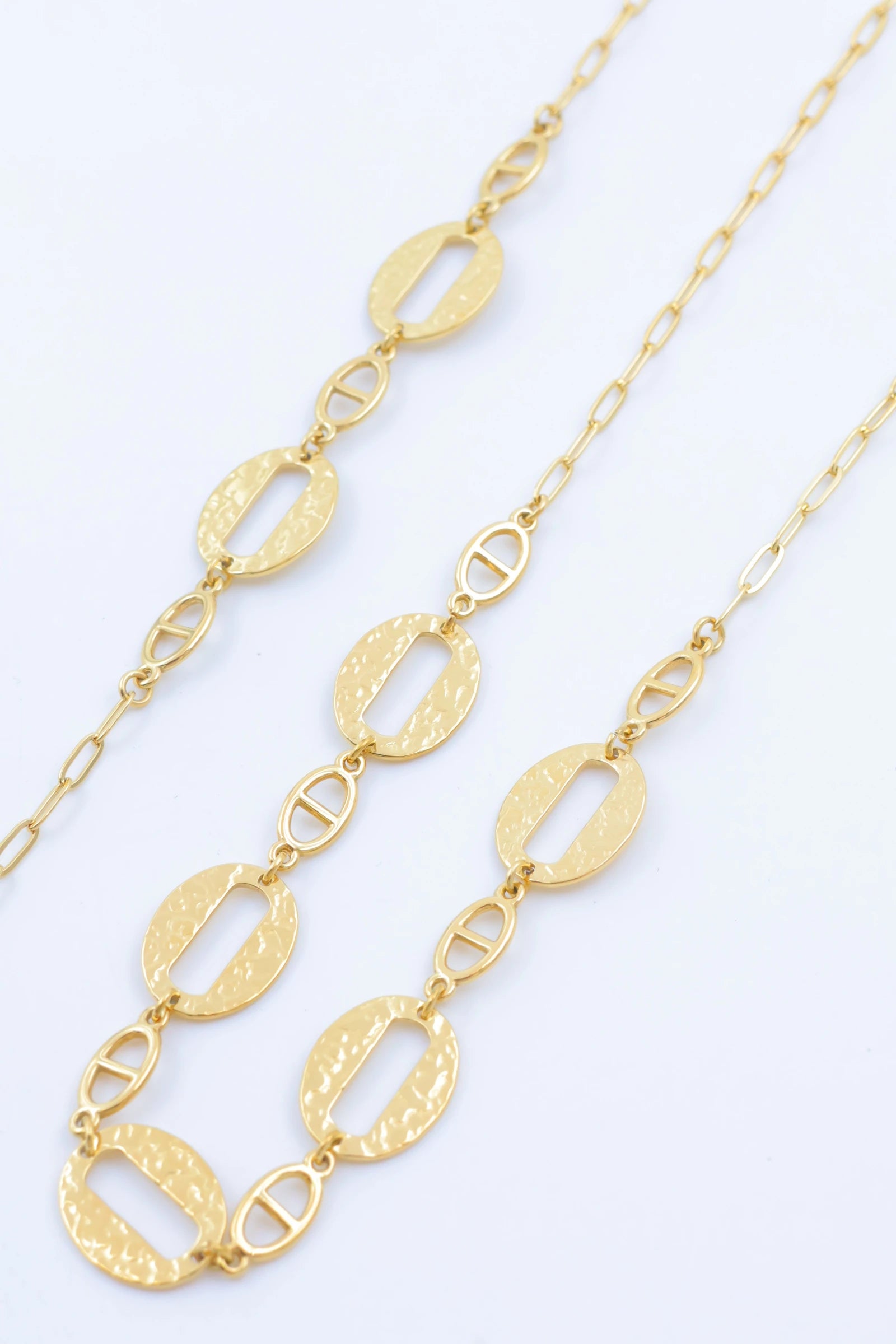 Parure de bijoux en acier inoxydable - DORÉ