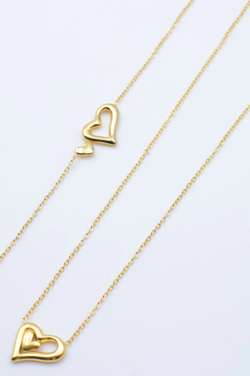 Parure de bijoux en acier inoxydable - DORÉ