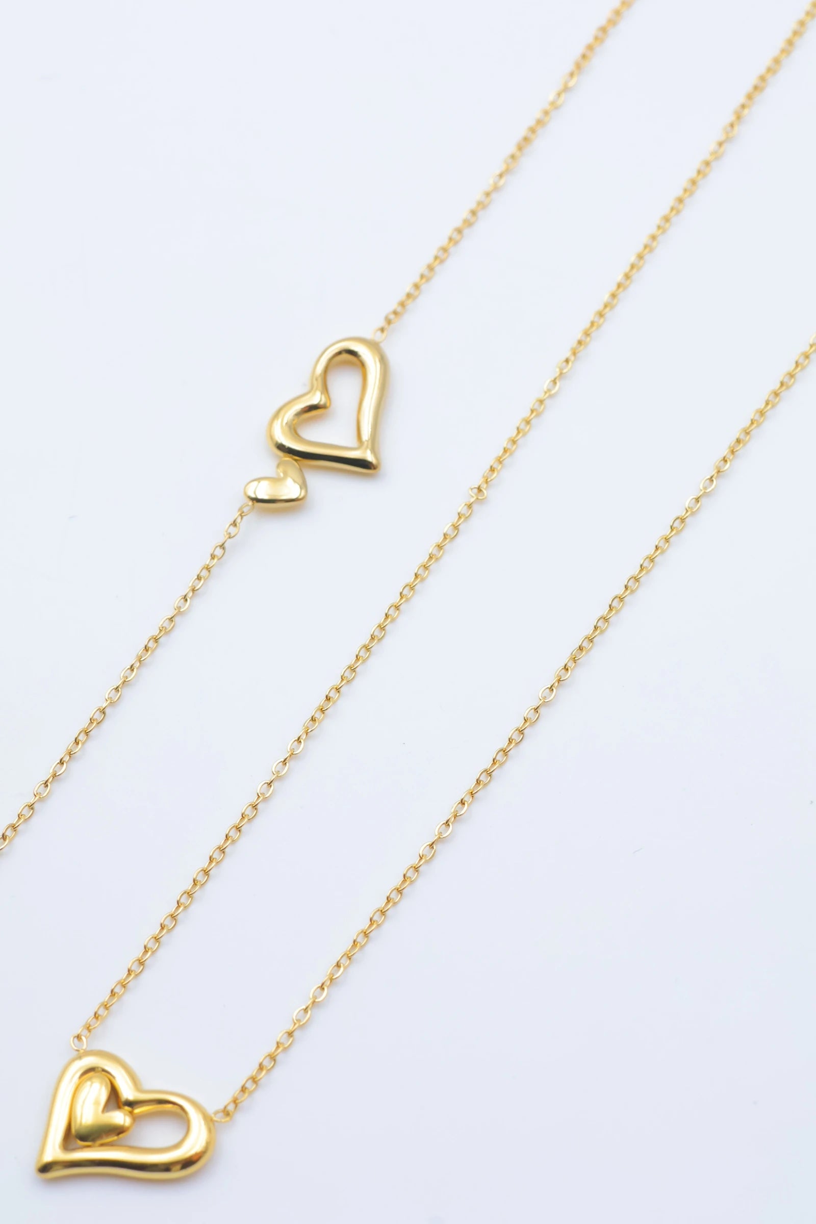 Parure de bijoux en acier inoxydable - DORÉ