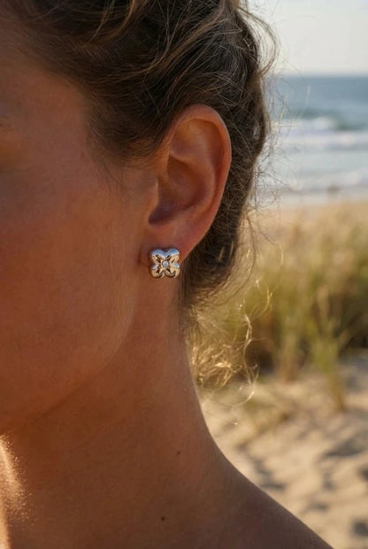 Boucles d’oreilles en acier inoxydable