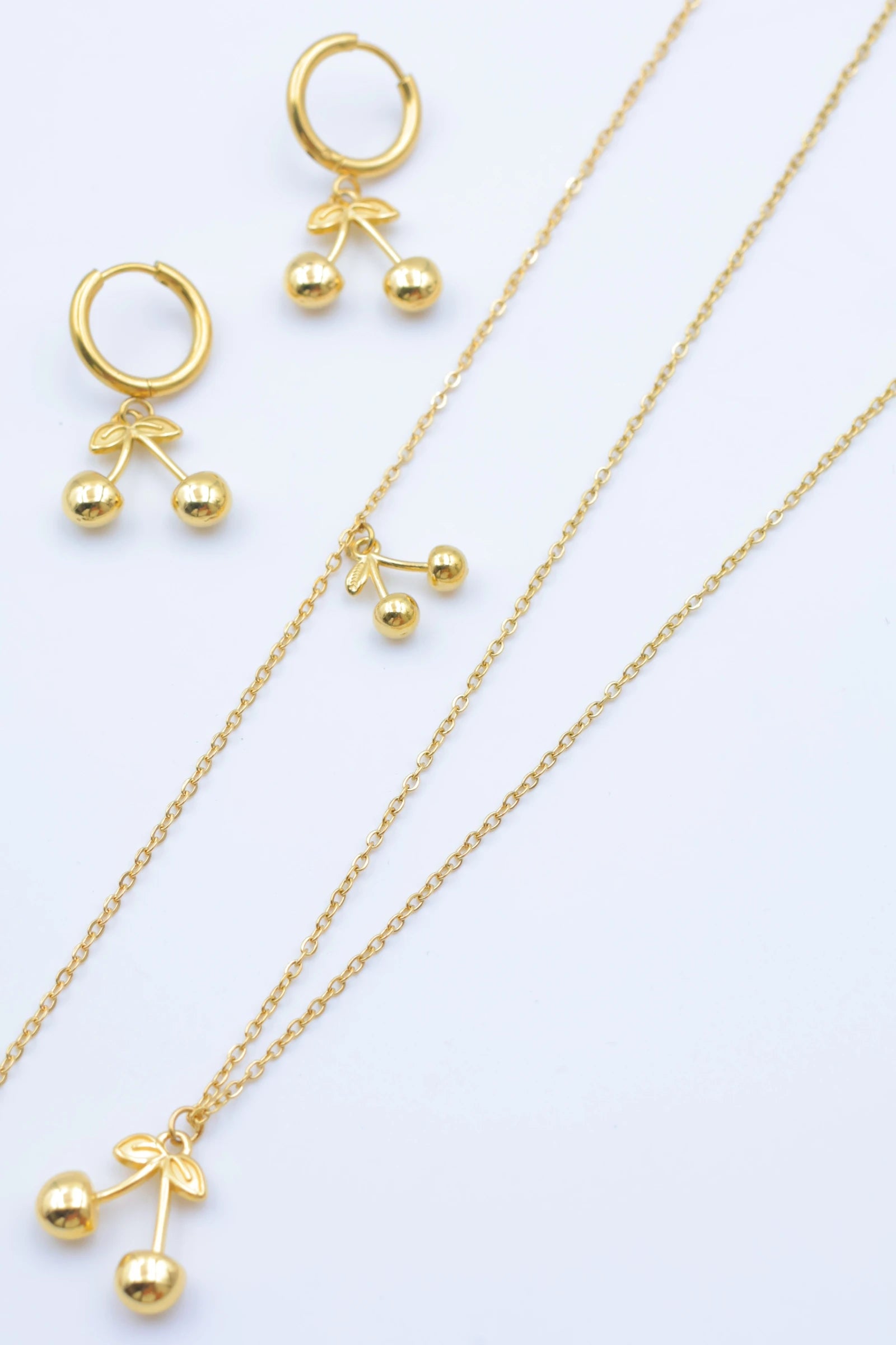Parure de bijoux en acier inoxydable - DORÉ