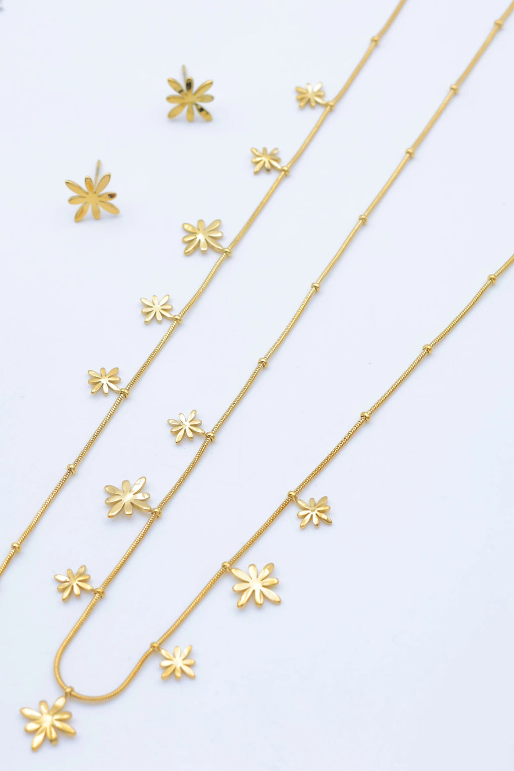 Parure de bijoux en acier inoxydable - DORÉ