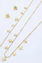 Parure de bijoux en acier inoxydable - DORÉ
