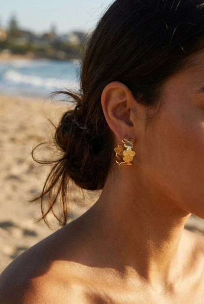 Boucles d’oreilles en acier inoxydable