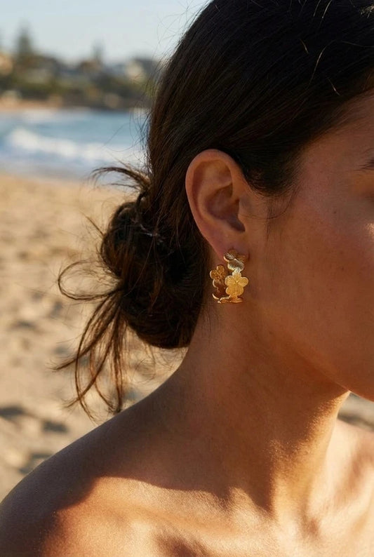 Boucles d’oreilles en acier inoxydable
