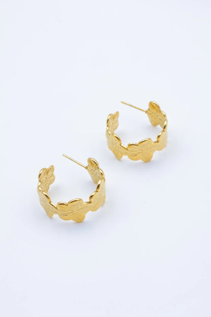 Boucles d’oreilles en acier inoxydable
