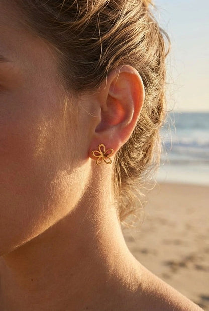 Boucles d’oreilles en acier inoxydable