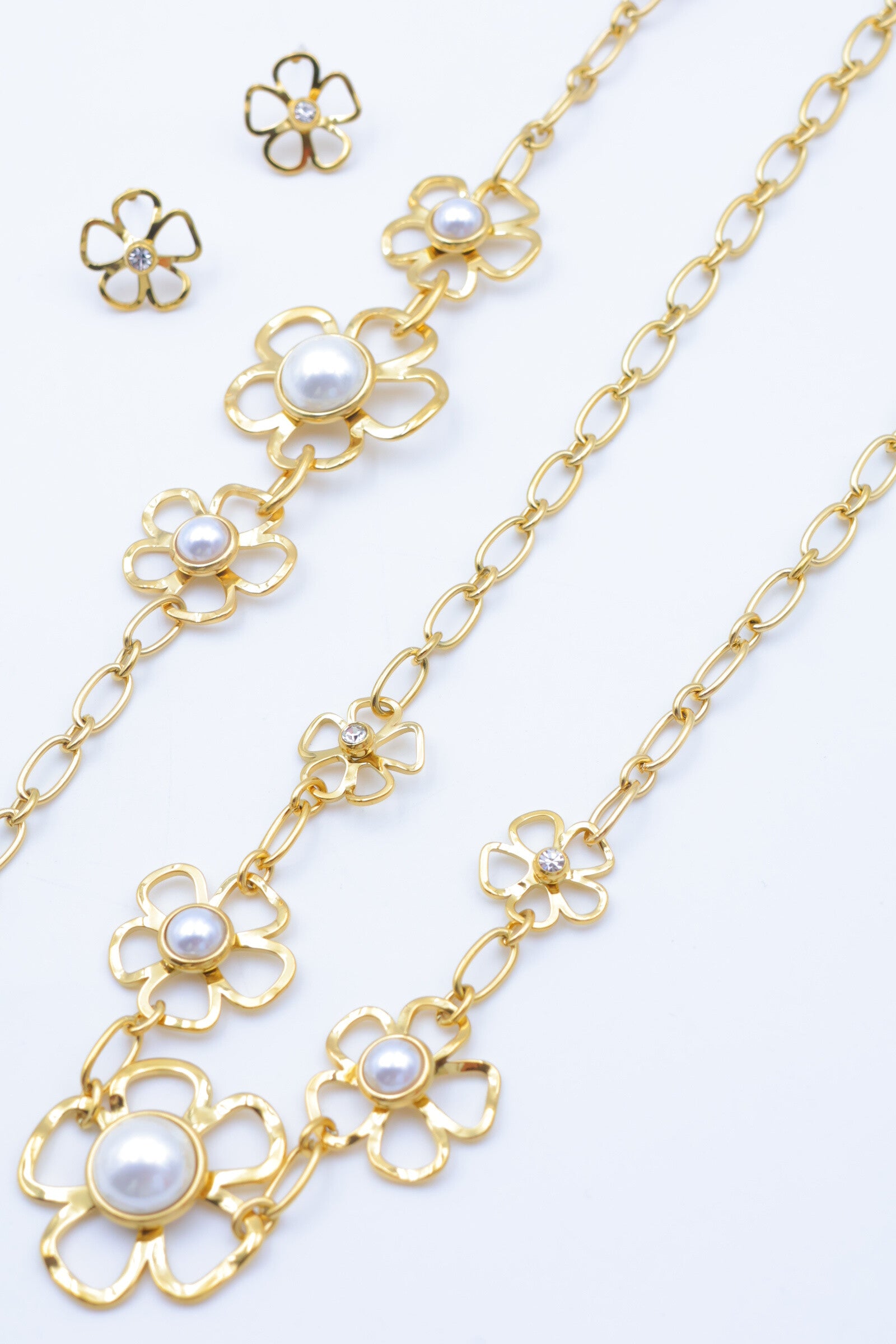Parure de bijoux en acier inoxydable - DORÉ