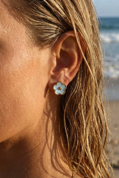 Boucles d’oreilles en acier inoxydable