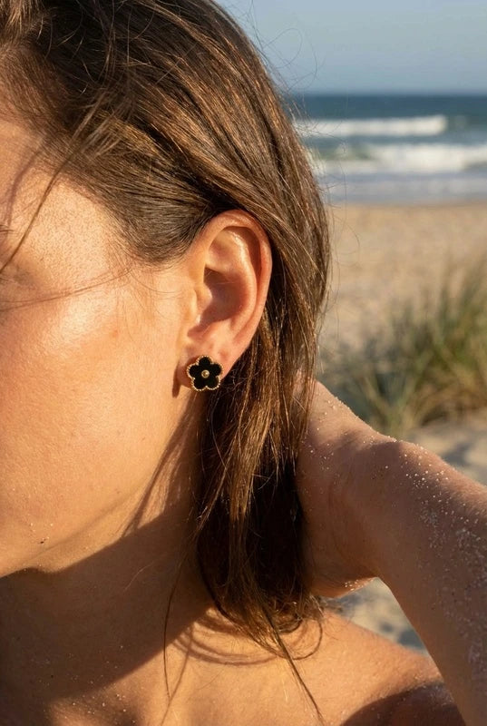 Boucles d’oreilles en acier inoxydable