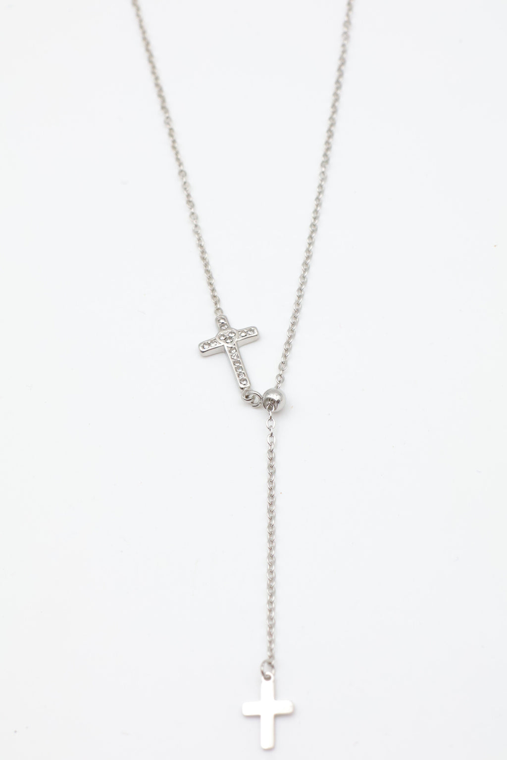 Collier en acier inoxydable - ARGENT