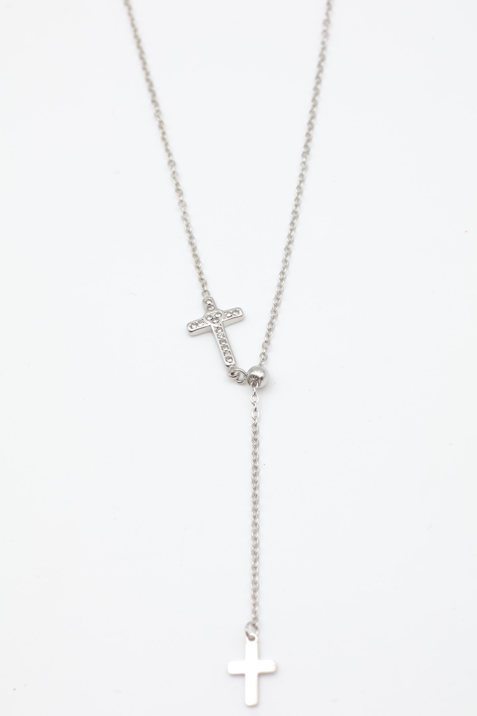 Collier en acier inoxydable - ARGENT