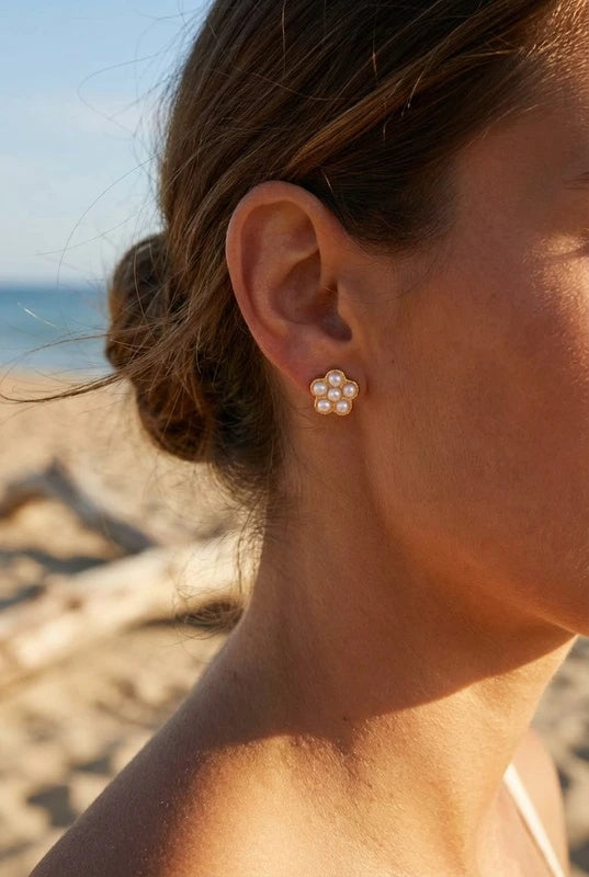 Boucles d’oreilles en acier inoxydable