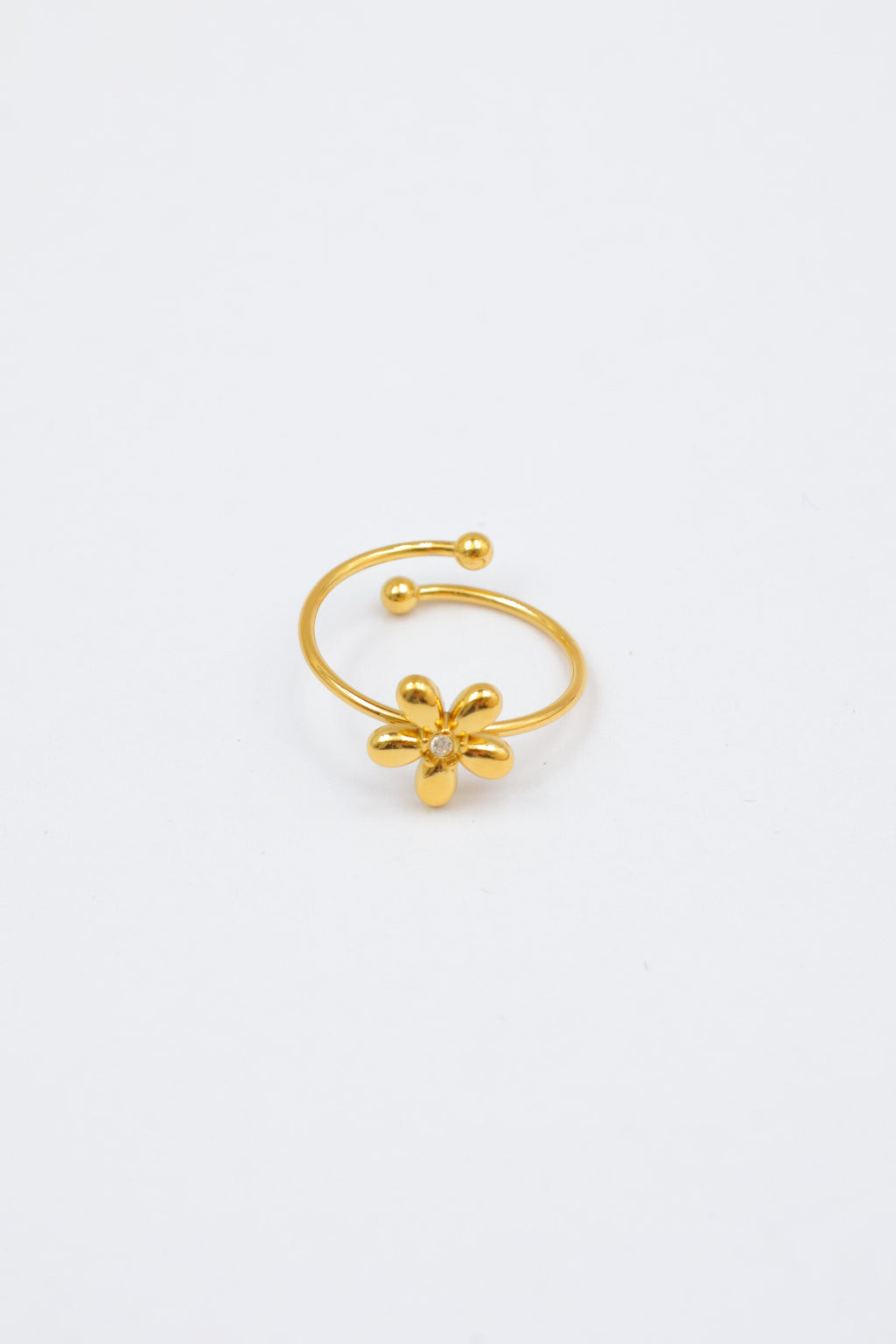 Bague - Acier inoxydable - Ajustable - DORÉ