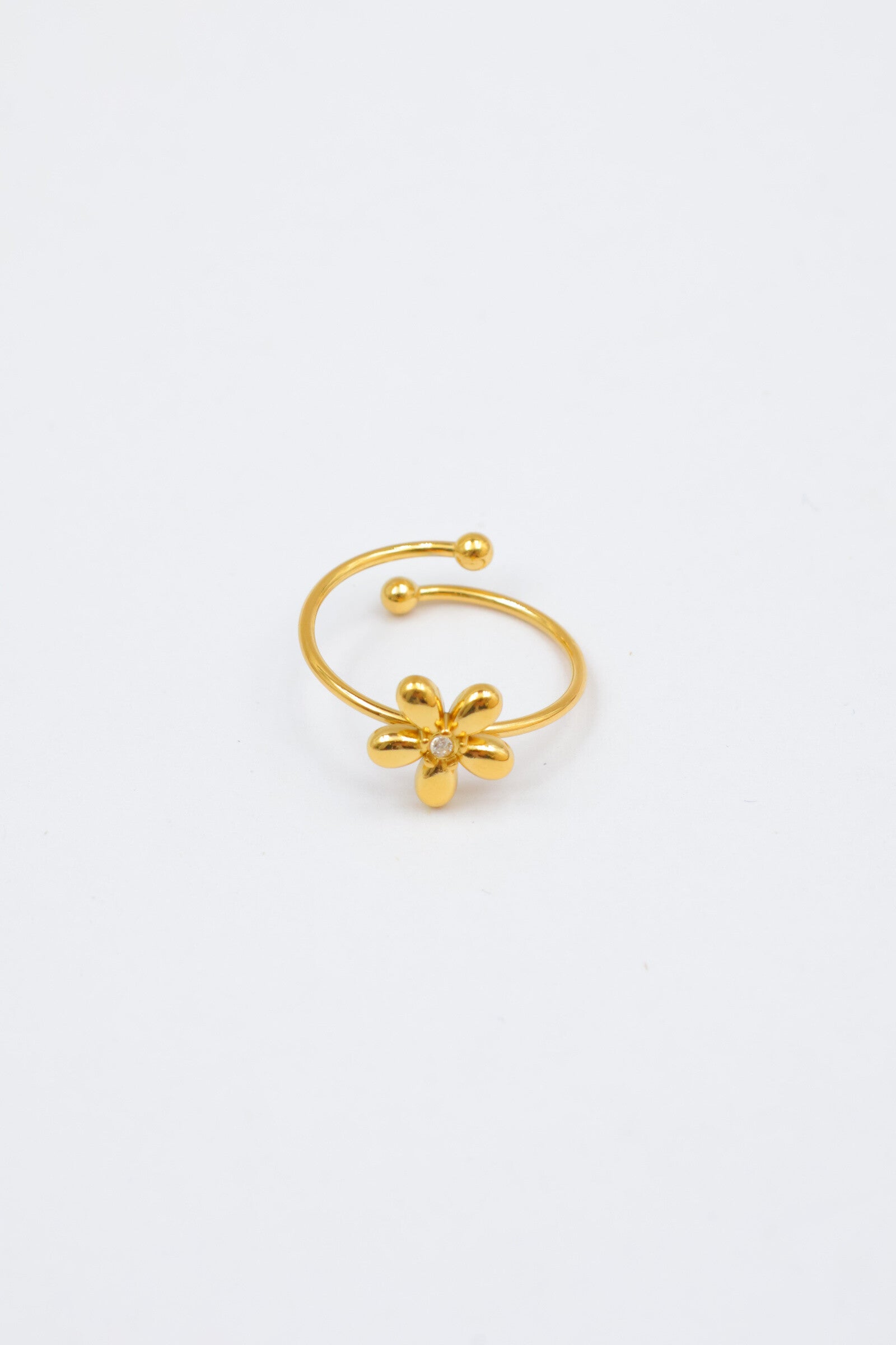 Bague - Acier inoxydable - Ajustable - DORÉ