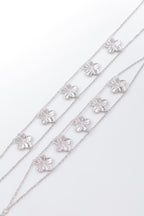 Parure de bijoux en acier inoxydable - ARGENT