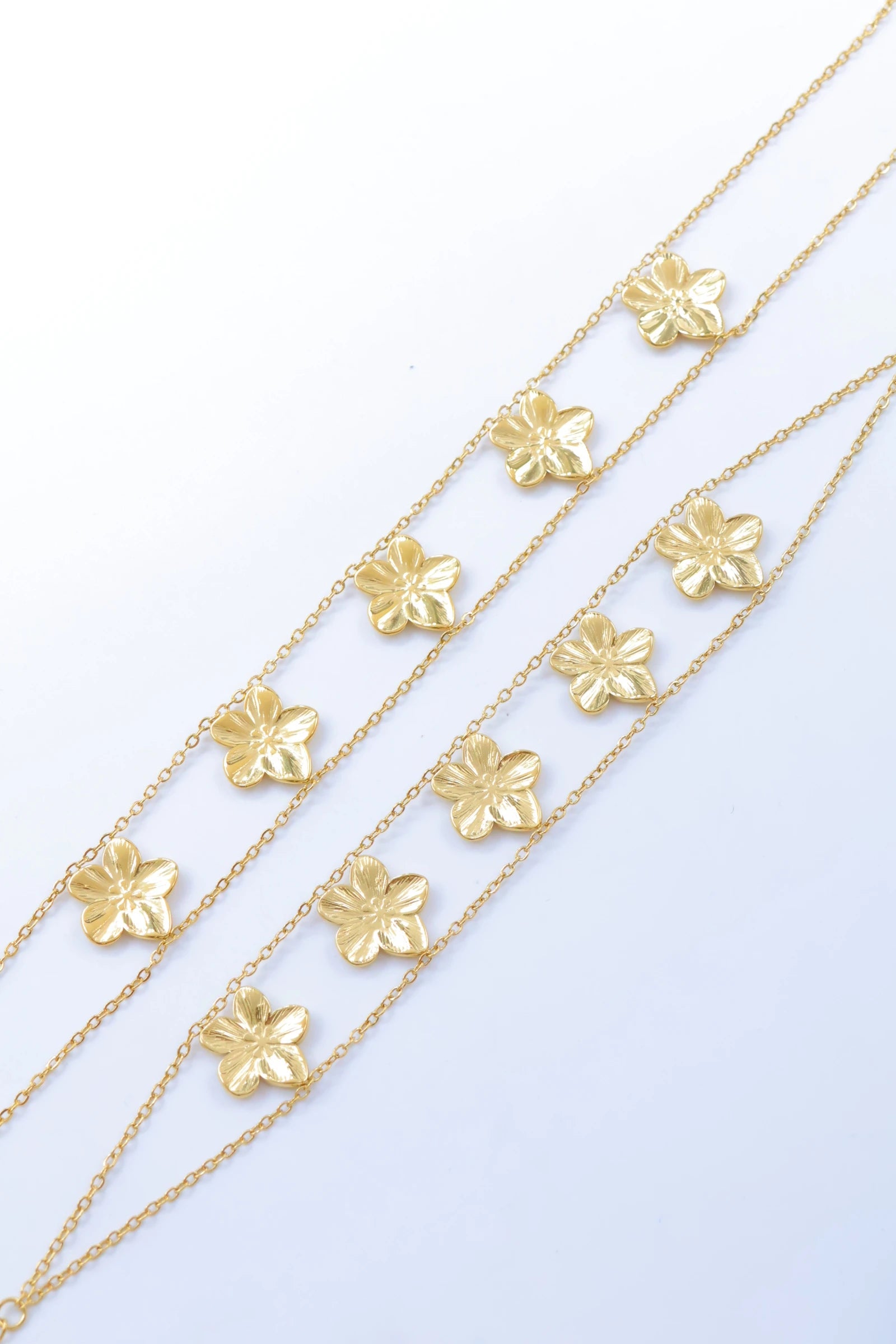 Parure de bijoux en acier inoxydable - DORÉ