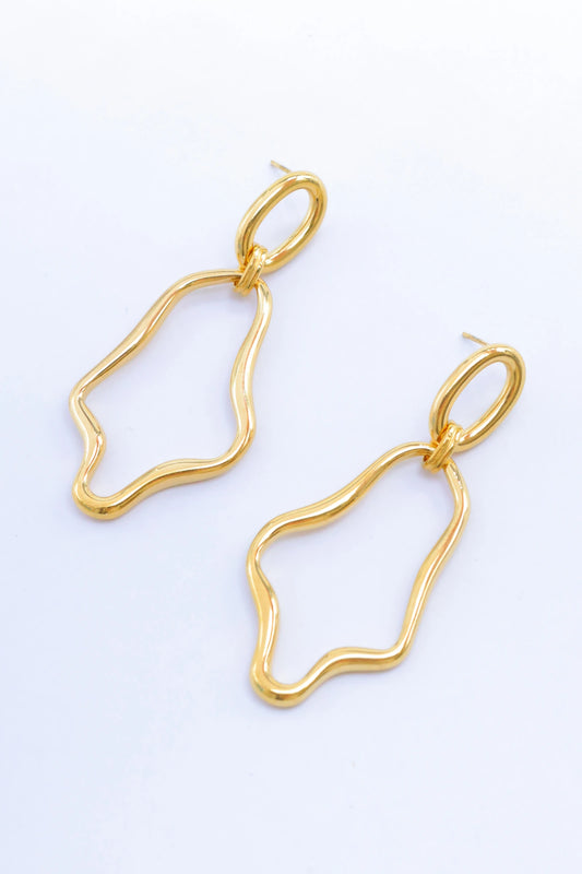 Boucles d’oreilles en acier inoxydable
