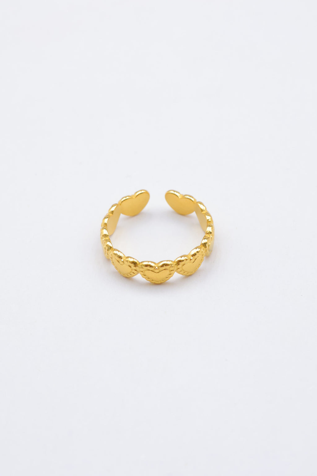 Bague - Acier inoxydable - Ajustable - DORÉ