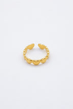 Bague - Acier inoxydable - Ajustable - DORÉ