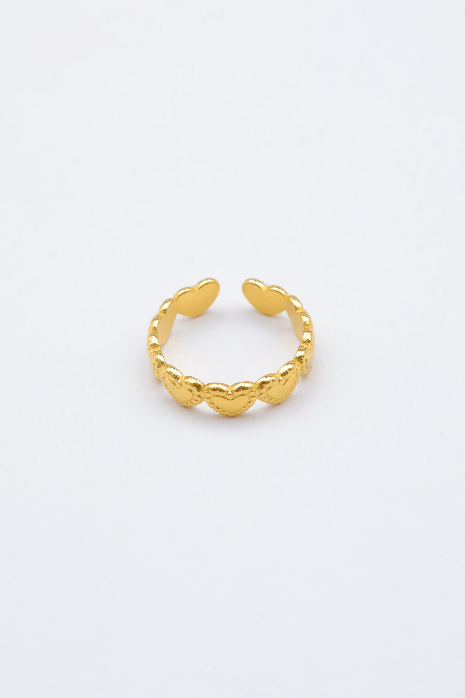 Bague - Acier inoxydable - Ajustable - DORÉ