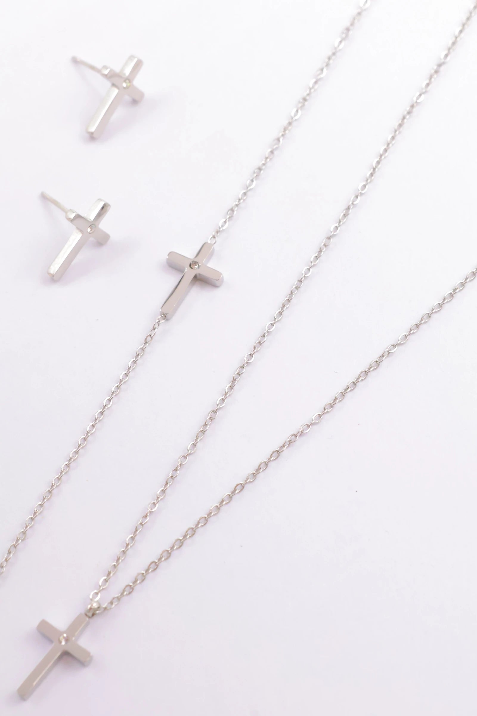 Parure - Acier Inoxydable - ARGENT