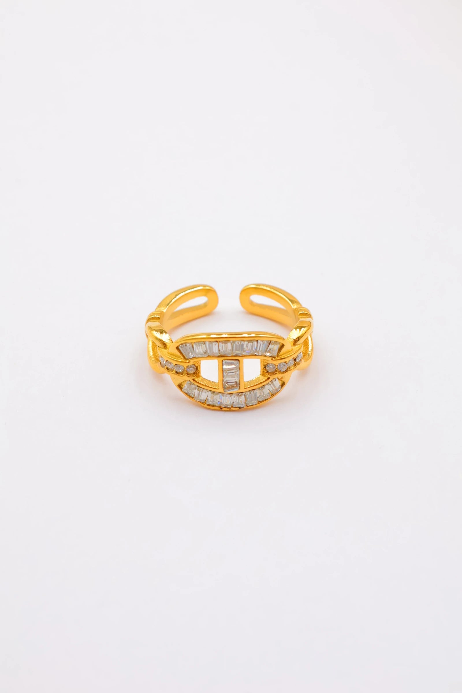 Bague - Acier inoxydable - Ajustable - DORÉ