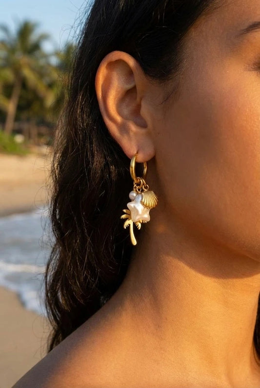 Boucles d’oreilles en acier inoxydable
