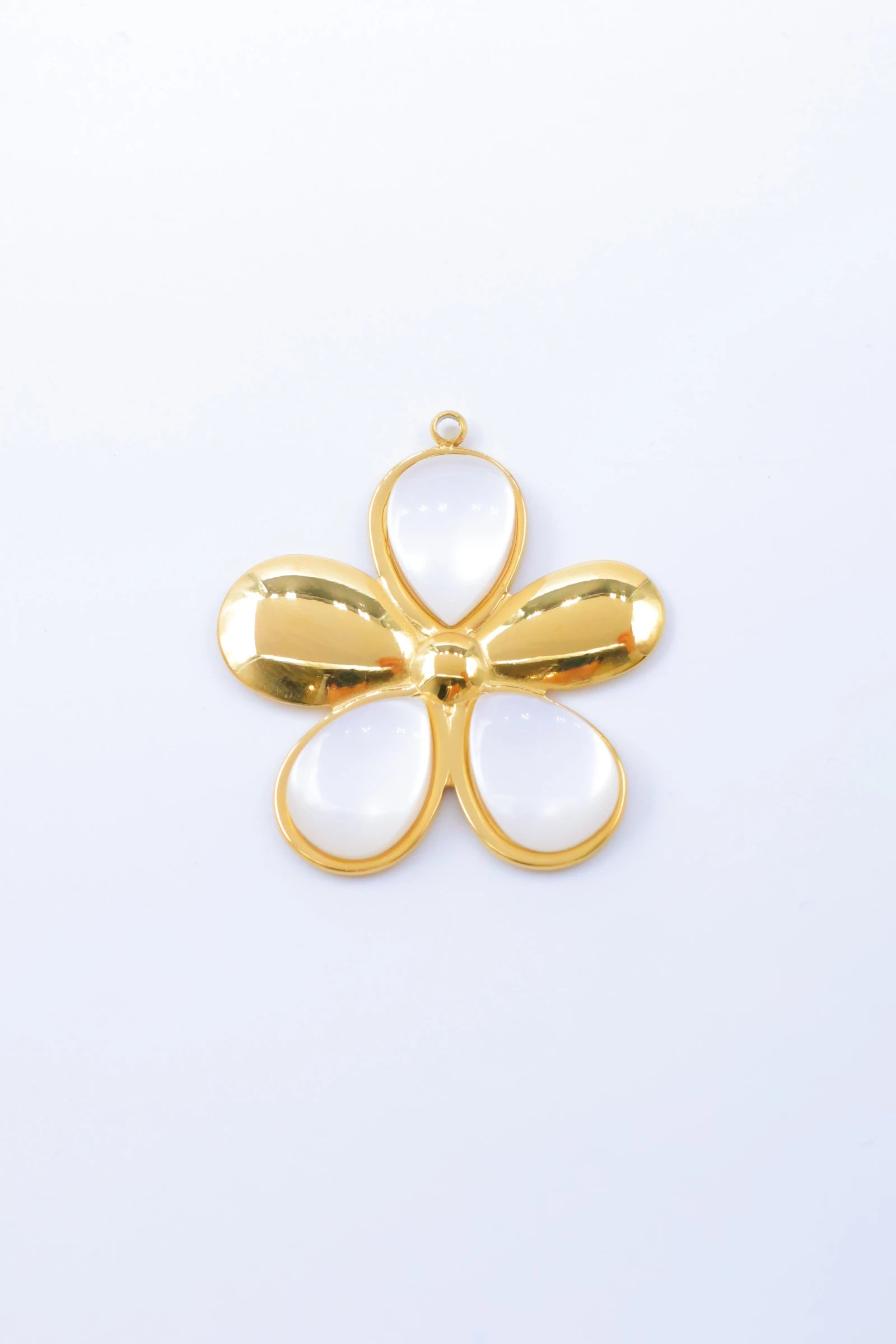 Pendentif en acier inoxydable - BLANC