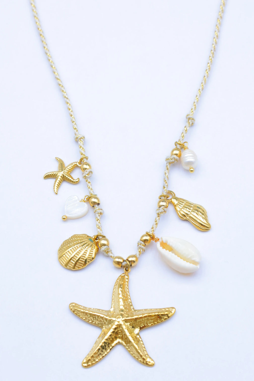 Collier - Acier Inoxydable - BLANC