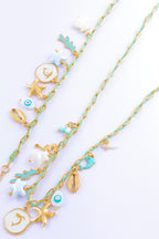 Parure - Acier Inoxydable - TURQUOISE