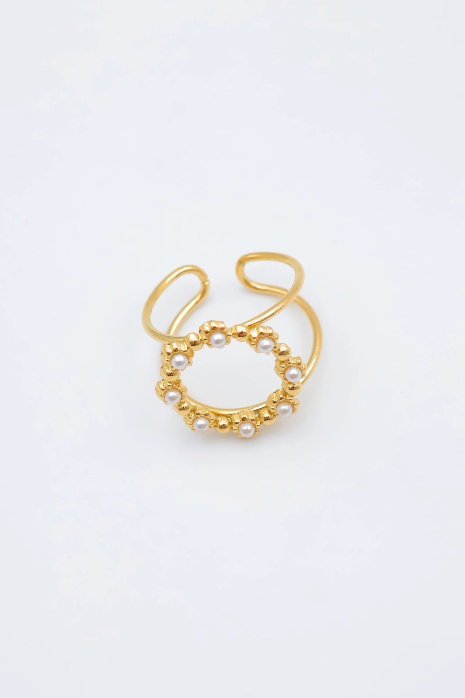 Bague en acier inoxydable ajustable - DORÉ