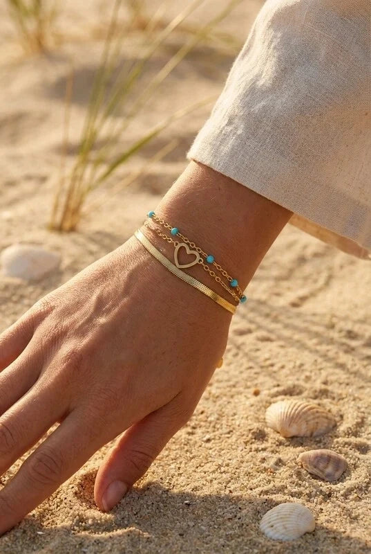 Bracelets en acier inoxydable