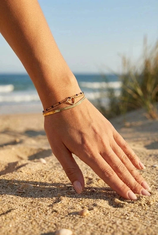 Bracelets en acier inoxydable